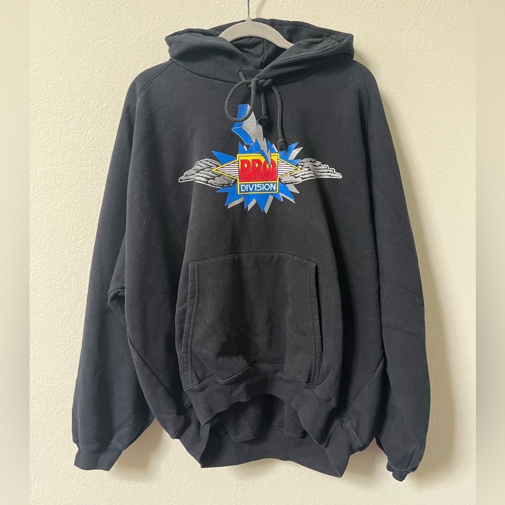 Vintage Black Pro Division Sweatshirt